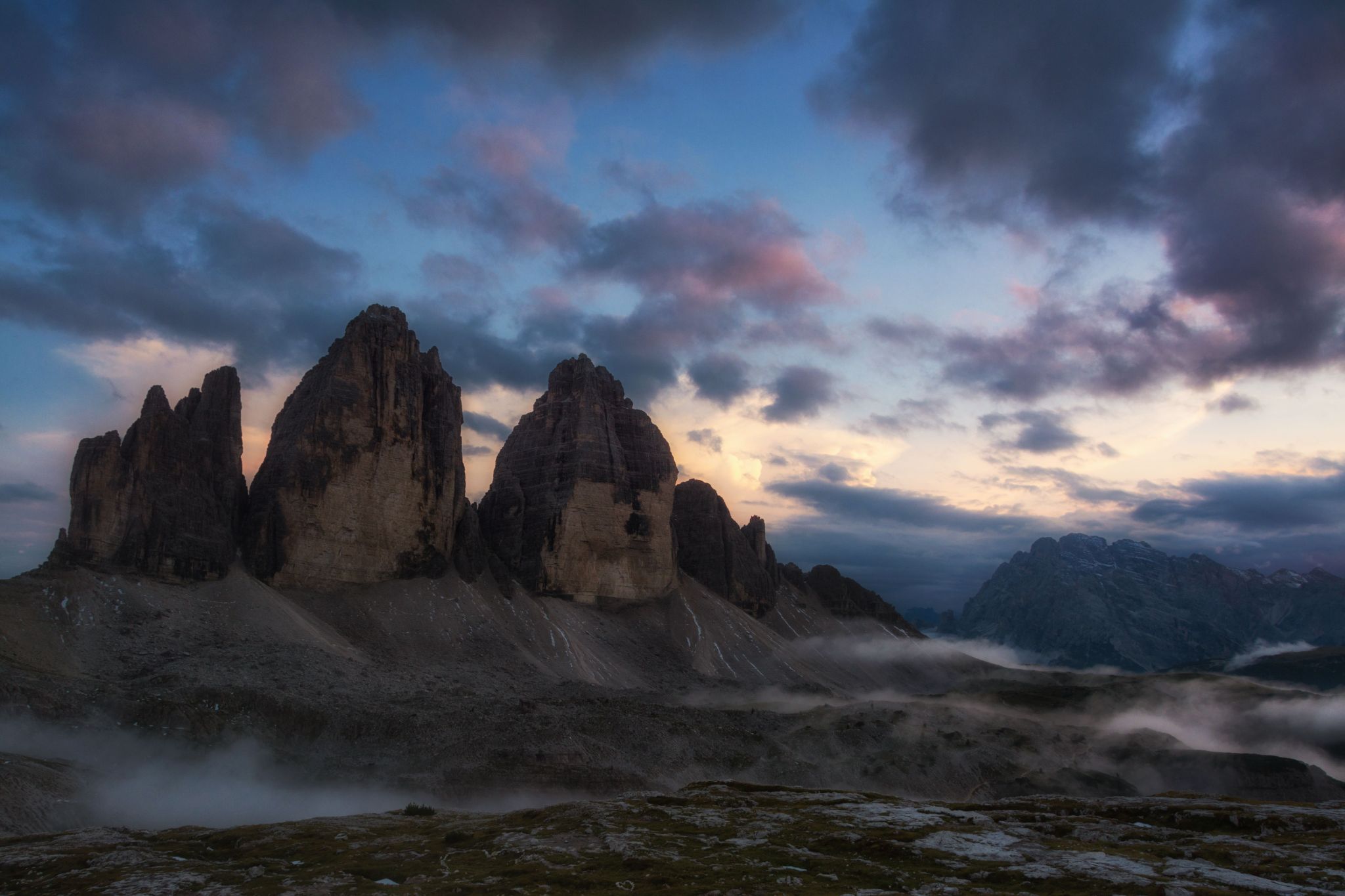 Italien Drei Zinnen Dolomiten